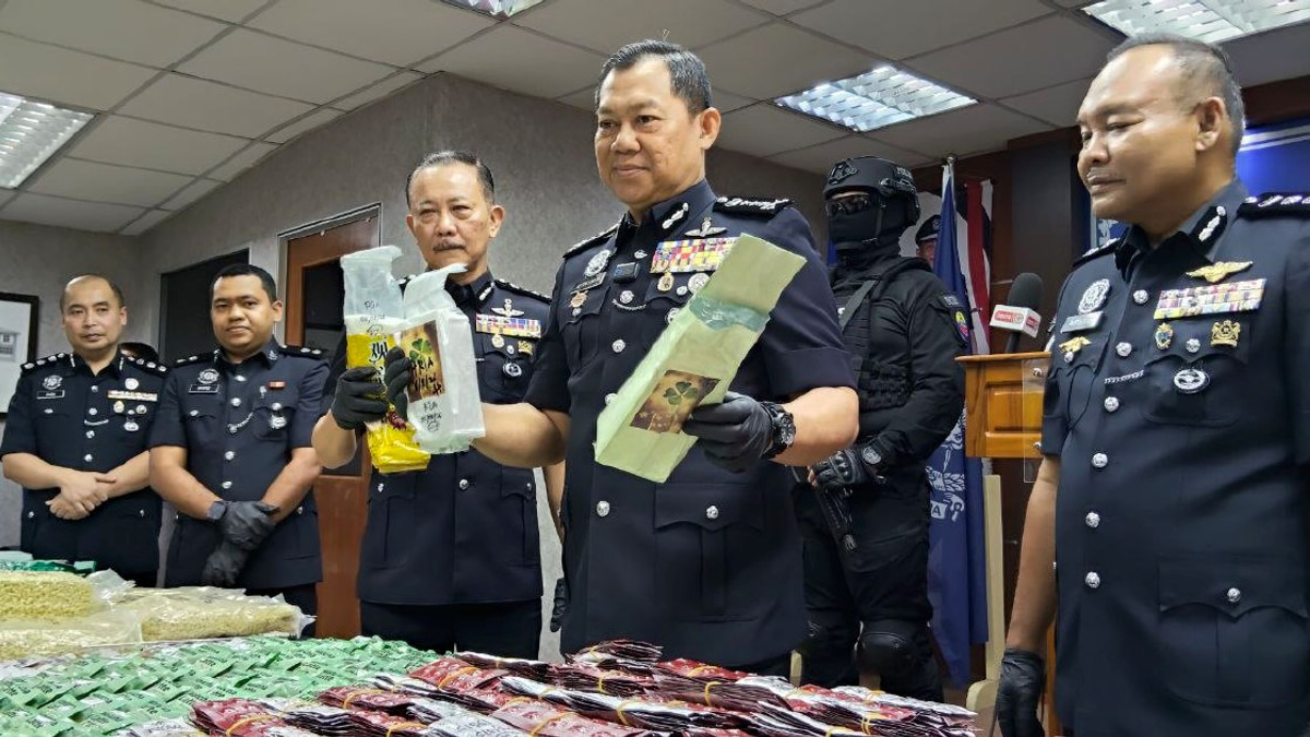 Police seize RM8.49 million drugs from Masai apartment, dismantle distribution network