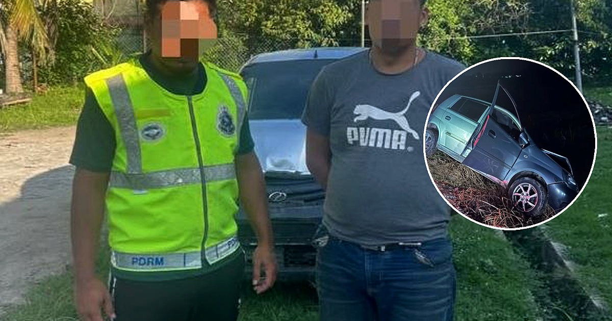 Driver detained after ramming GOF vehicle in Tumpat; air rifle and ammunition seized