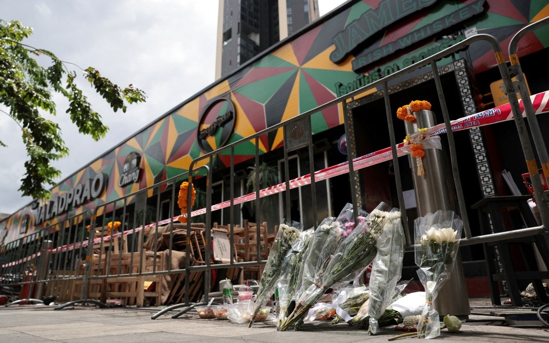 Bangkok Bar Fire Death Toll Reaches 32 as Hospital Cases Worsen