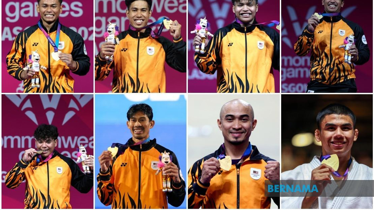 PM Anwar Celebrates Malaysian Team's Glasgow Commonwealth Games Showing