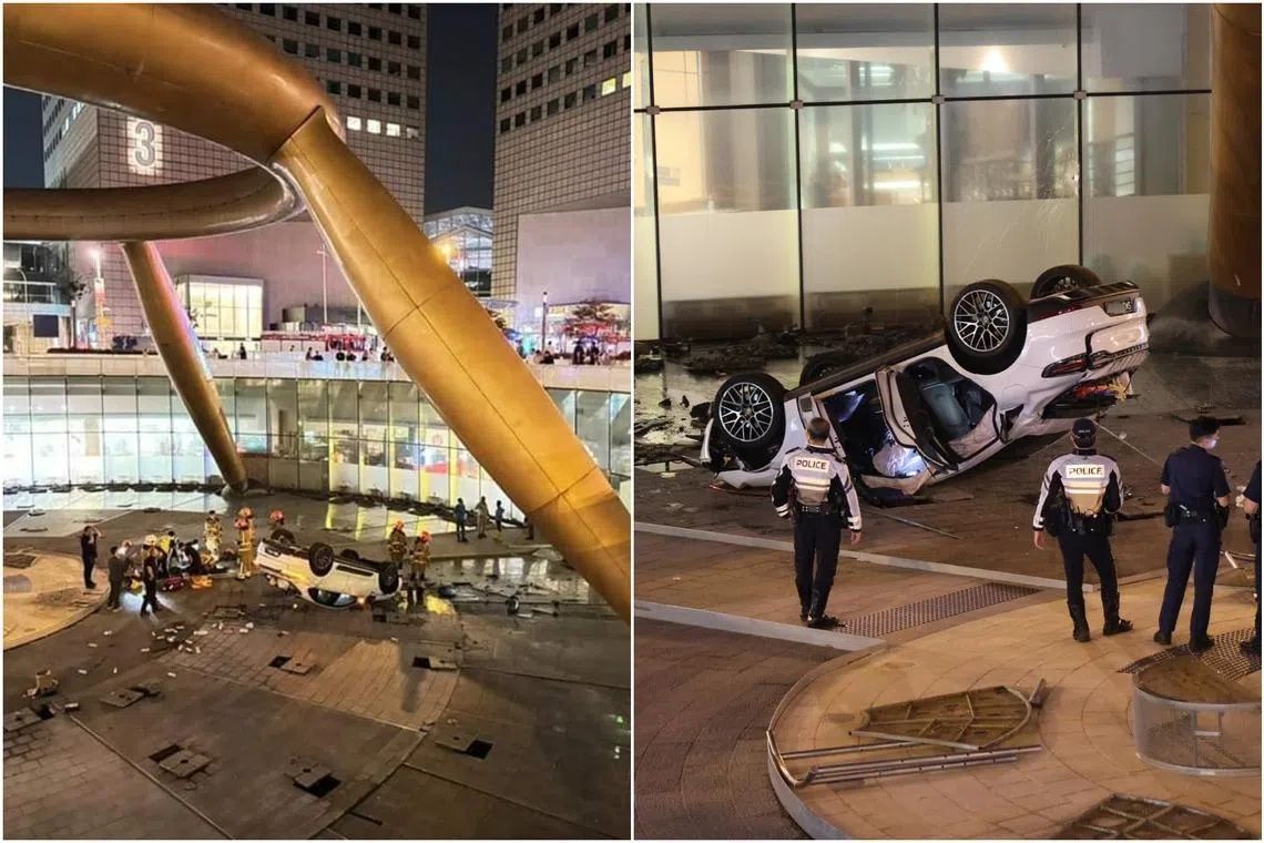 Singapore Driver Sentenced to Five Weeks' Jail for Drink-Driving Incident at Suntec Fountain