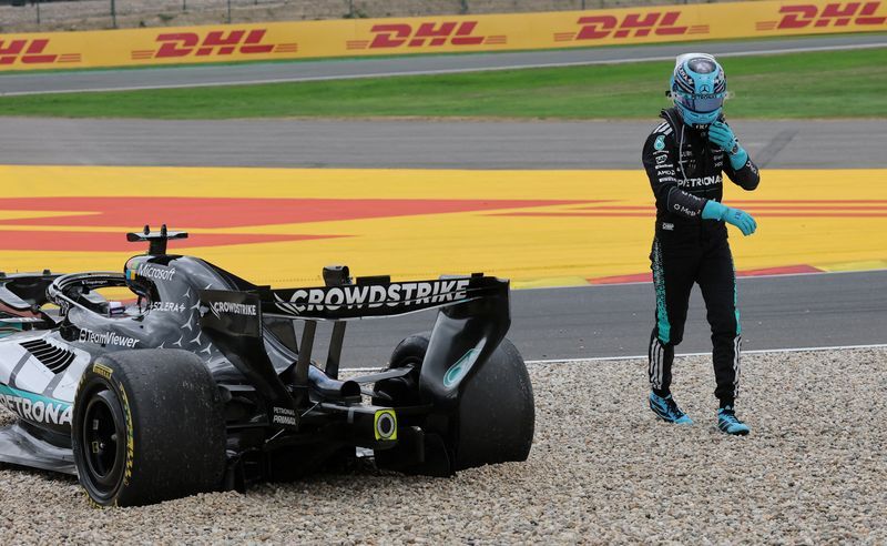 Russell Left 'Numb' After Opening-Lap Exit at Belgian GP Derails Title Push