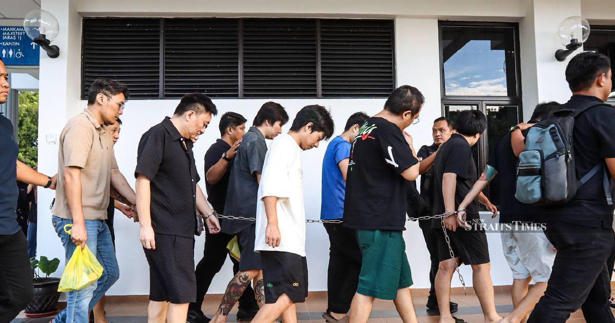 Nine Chinese nationals face trial over alleged romance fraud operation in Malaysia