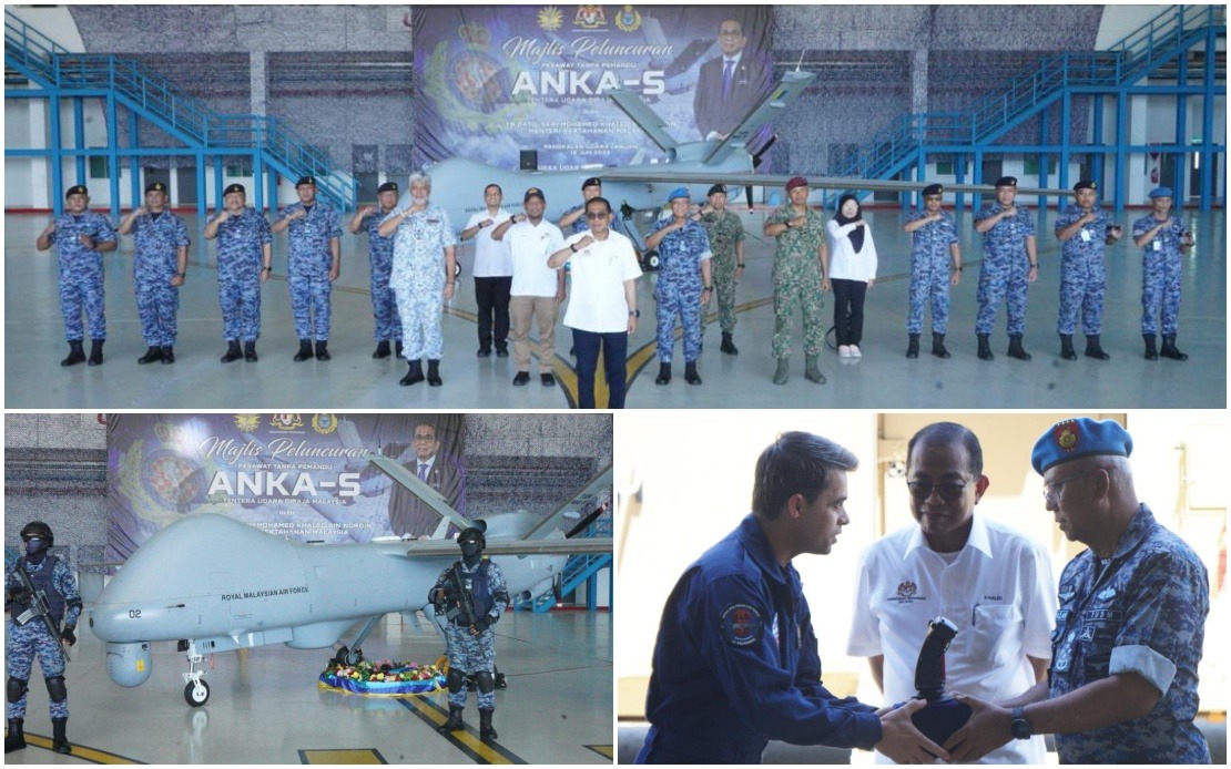 Malaysia's New ANKA-S Drones Reshape Maritime Surveillance Over South China Sea