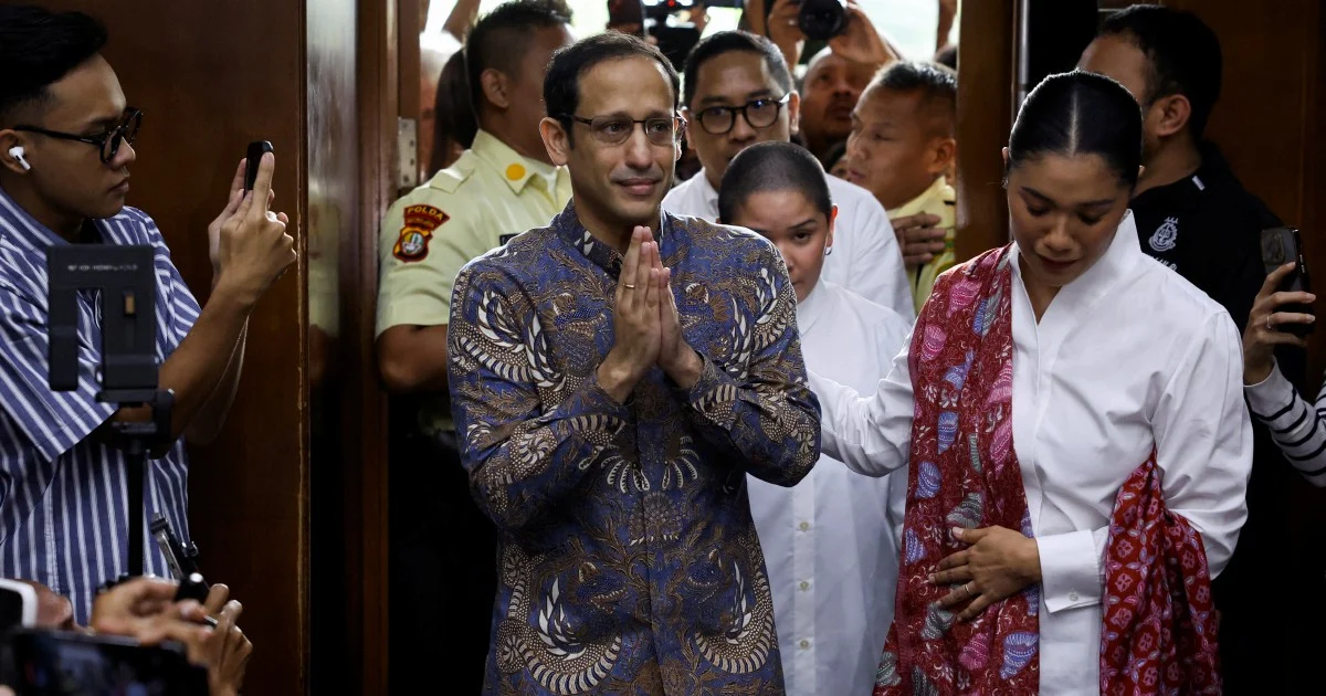 Ex-Education Minister and Gojek Co-founder Nadiem Makarim Sentenced to 10 Years for Corruption