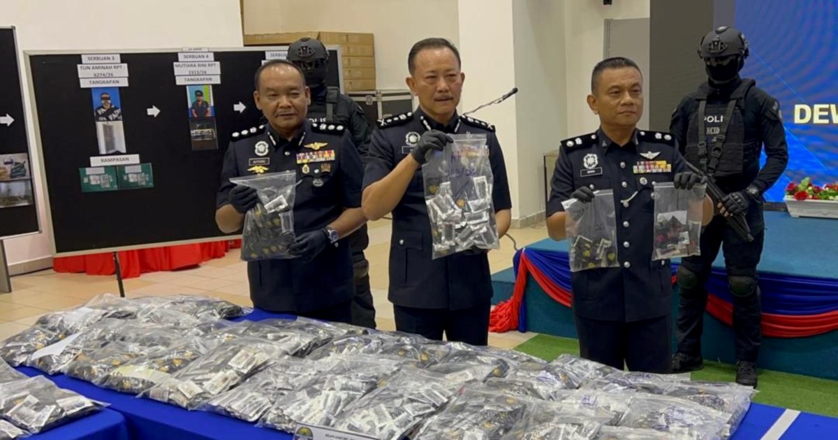RM10.68 million drug-laced vape operation dismantled in coordinated Johor crackdown