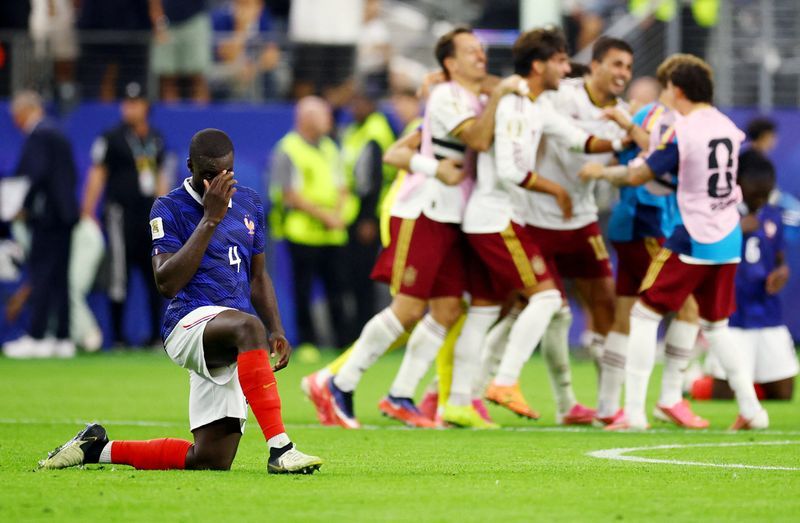 France's World Cup Defence Crumbles in Humiliating Semi-final Loss to Spain