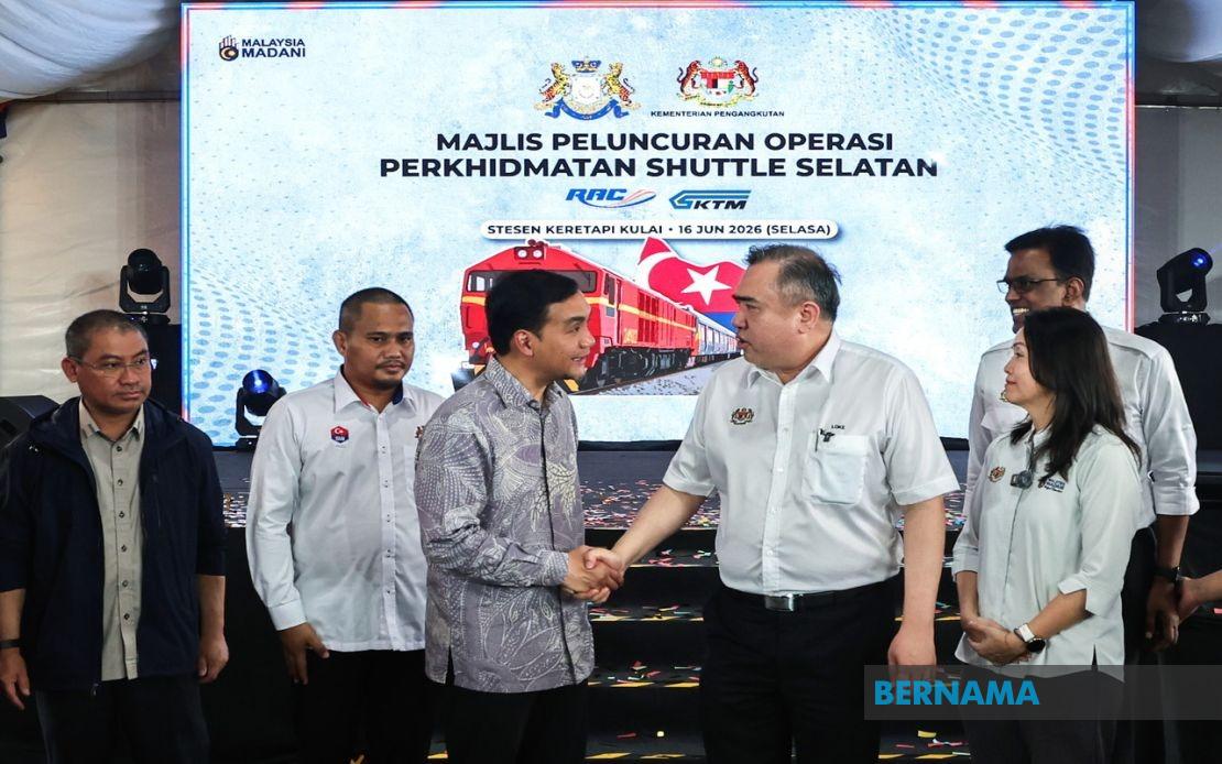 Shuttle Selatan Rail Service Launches To Connect Johor's Industrial and Residential Hubs