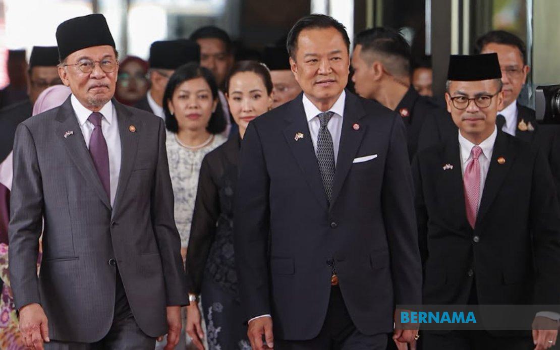 Anwar and Anutin Strengthen Malaysia-Thailand Ties with High-Level Bilateral Meeting