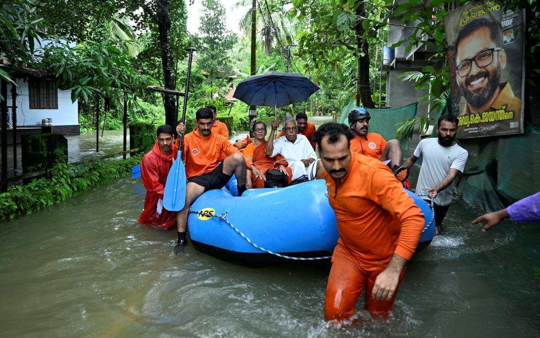 Kerala Death Toll From Heavy Rains Climbs to 26 as Disaster Relief Efforts Intensify