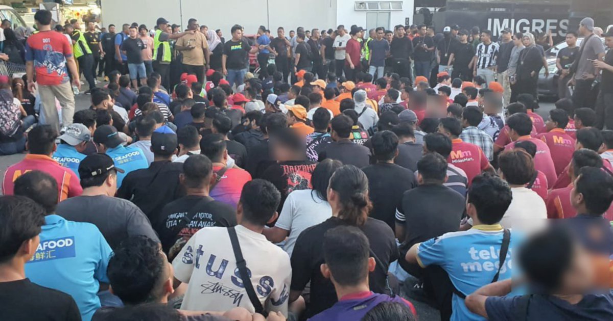 226 Migrants Detained in Major Johor Raid as Smuggling Network Uncovered