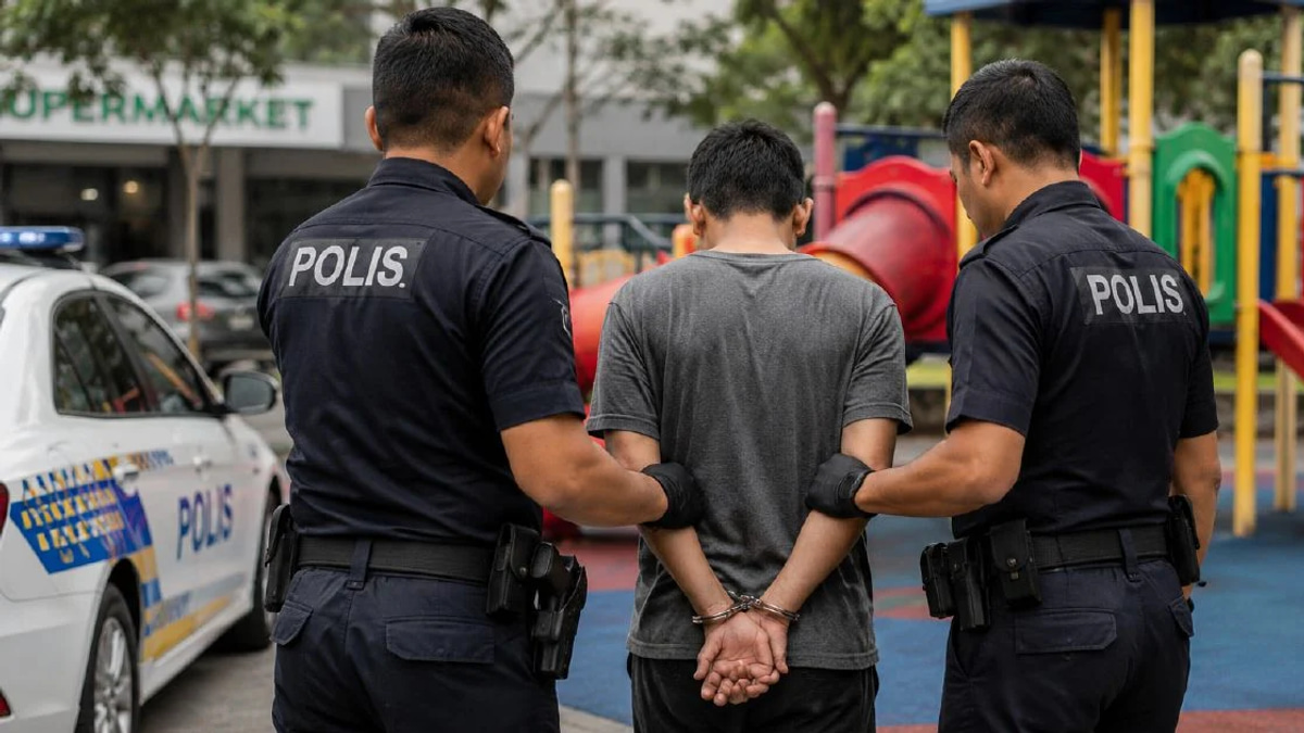 Foreign National Detained After Alleged Indecent Act at Cyberjaya Playground
