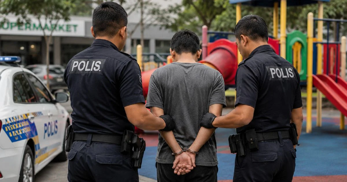 Foreign National Detained After Alleged Indecent Act at Cyberjaya Playground