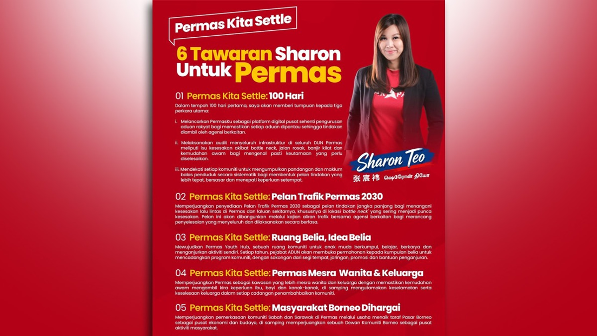 Teo Targets Youth Vote in Permas Bid, Pledges Infrastructure Overhaul
