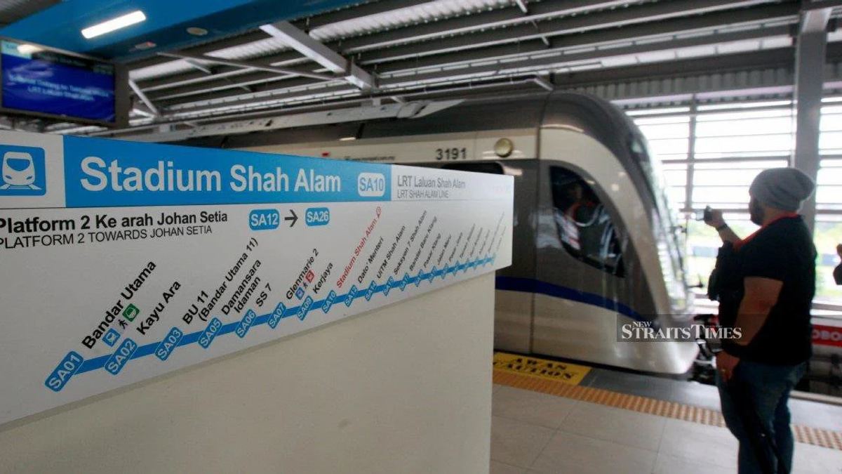 Anwar to inaugurate new LRT3 Shah Alam line ahead of Monday service start