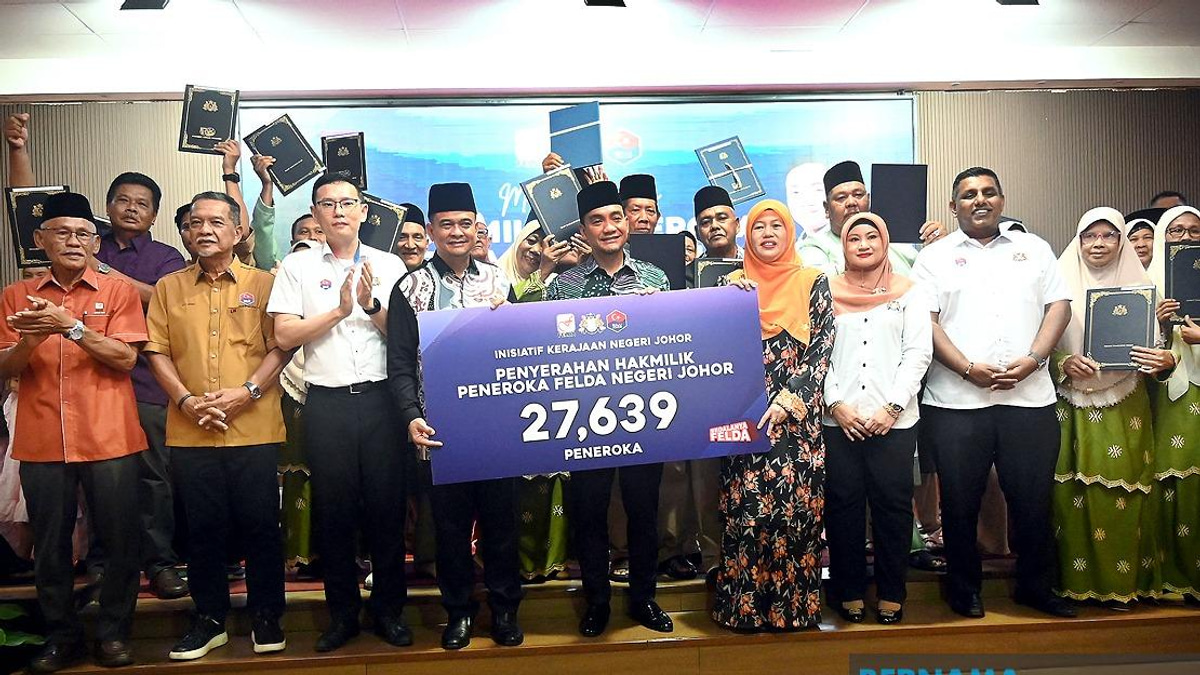 Johor Resolves 99.99% of FELDA Land Title Applications in Major Rural Development Push