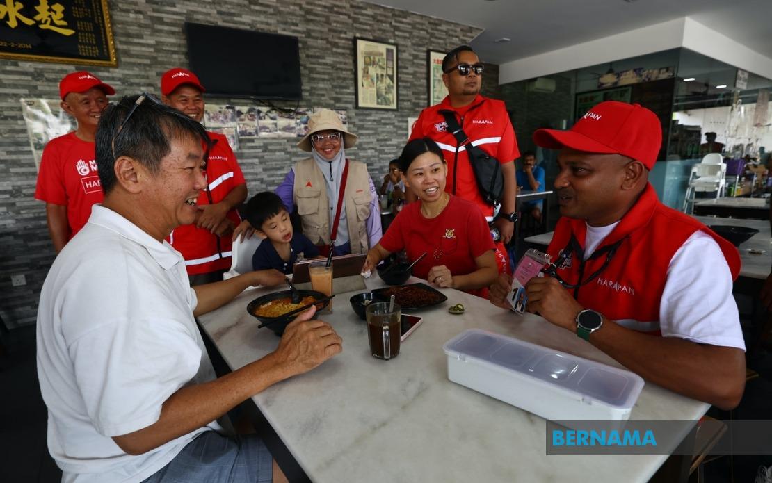 Guna Balakrishnan Intensifies Final Push in Layang-Layang as Johor Election Looms