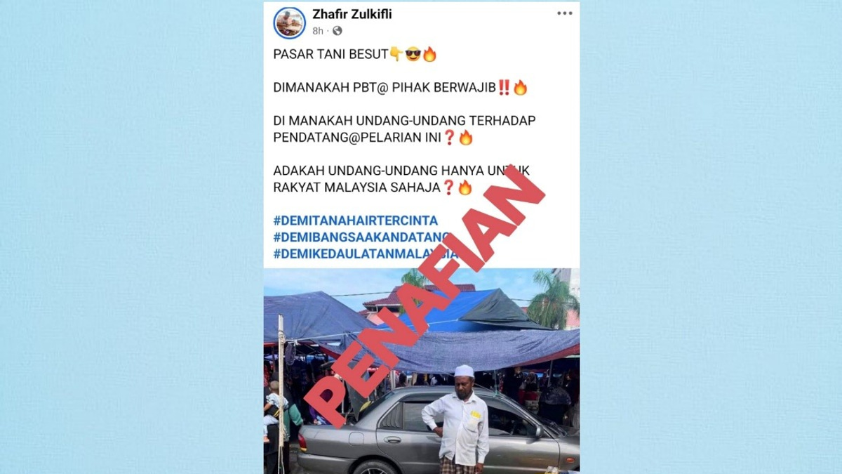 Terengganu FAMA Denies Foreign Traders at Its Markets