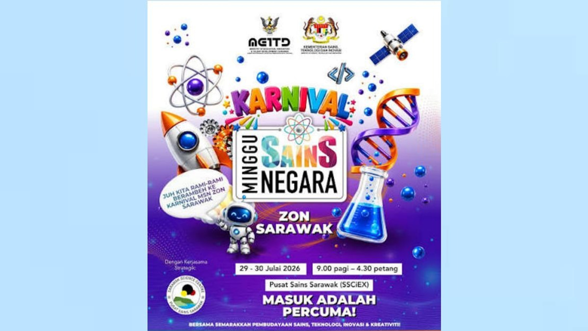Sarawak Science Carnival Bridges Rural-Urban Divide in Innovation Push