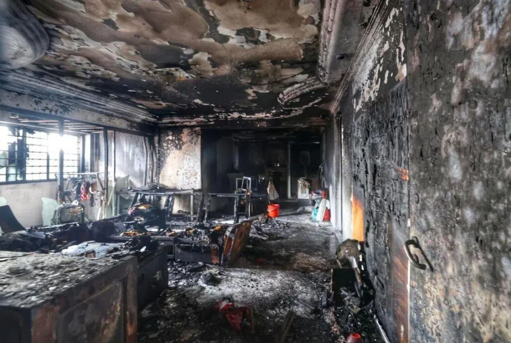 Two rescued from high-rise fire in Singapore HDB as electrical fault suspected