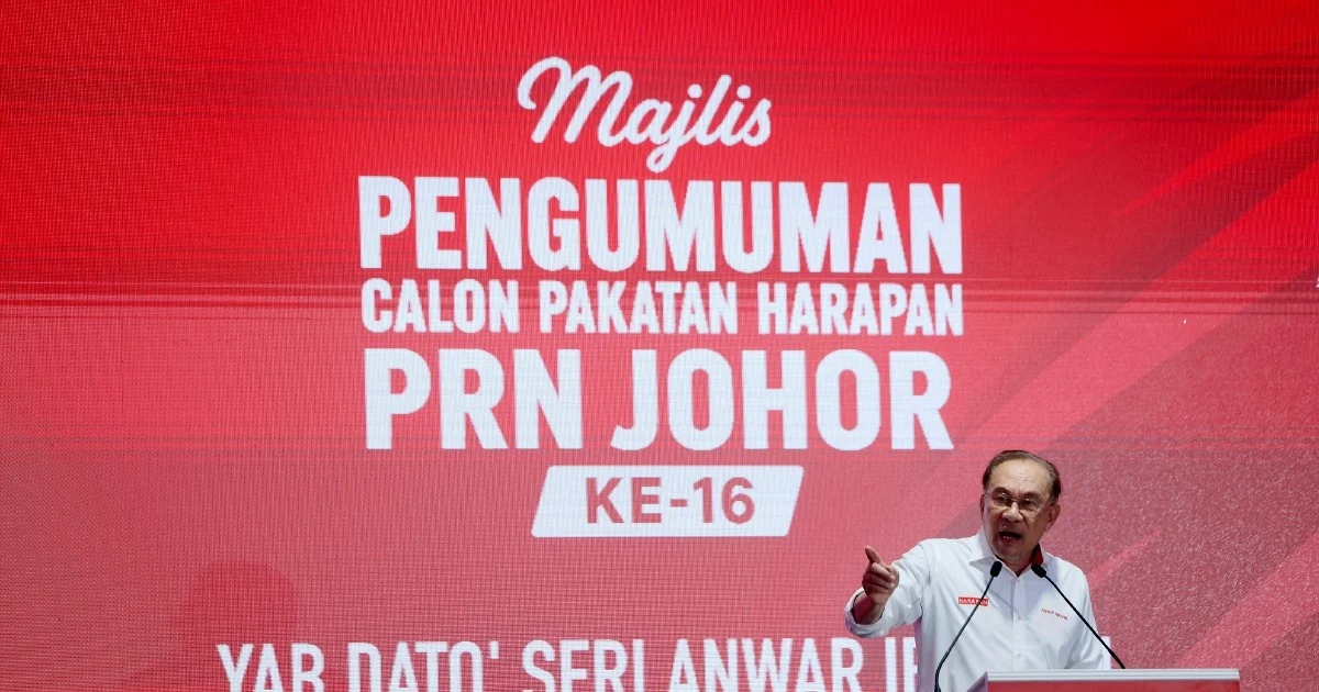 Federal Government Channels RM2b More to Johor Than State Contributes, PM Anwar Says