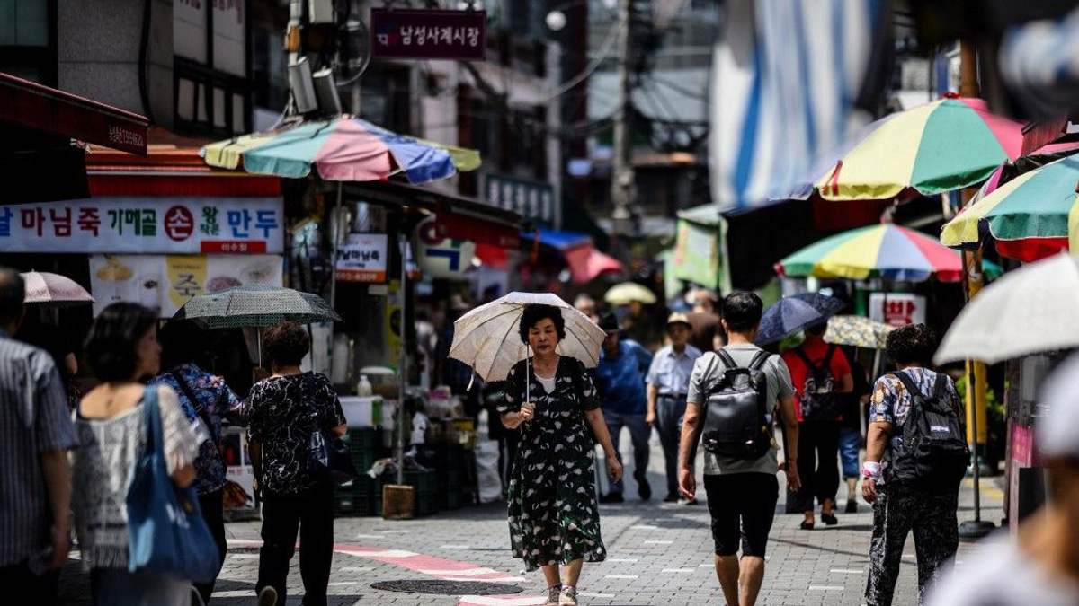 South Korea swelters as mercury hits record 41.4°C amid exceptional heatwave