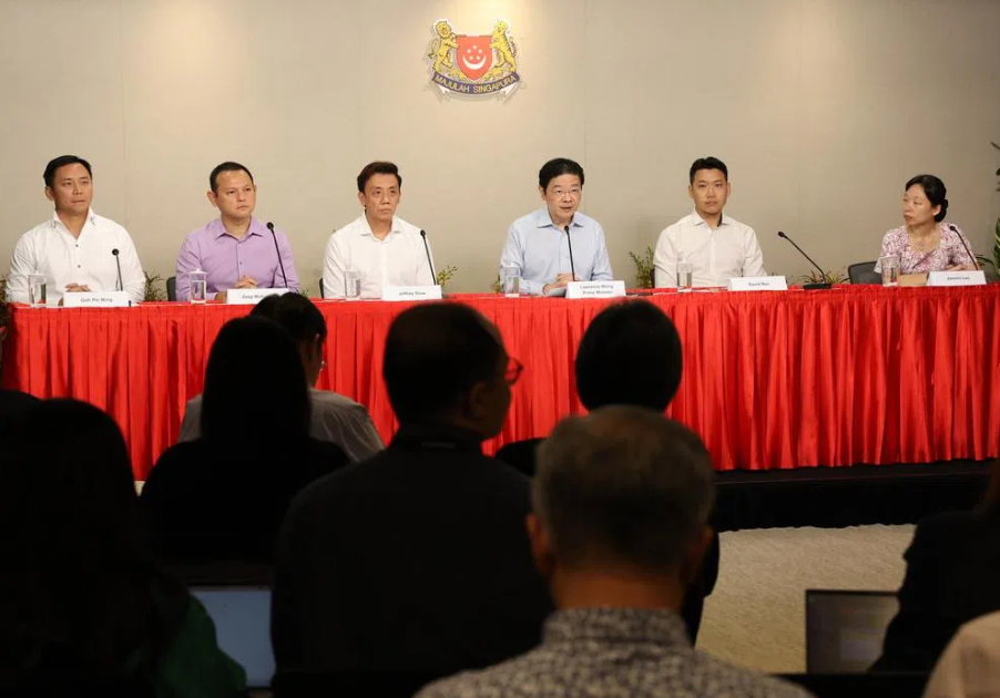 PM Wong Reshuffles Singapore Cabinet, Elevating First-Term Politicians to Expanded Roles