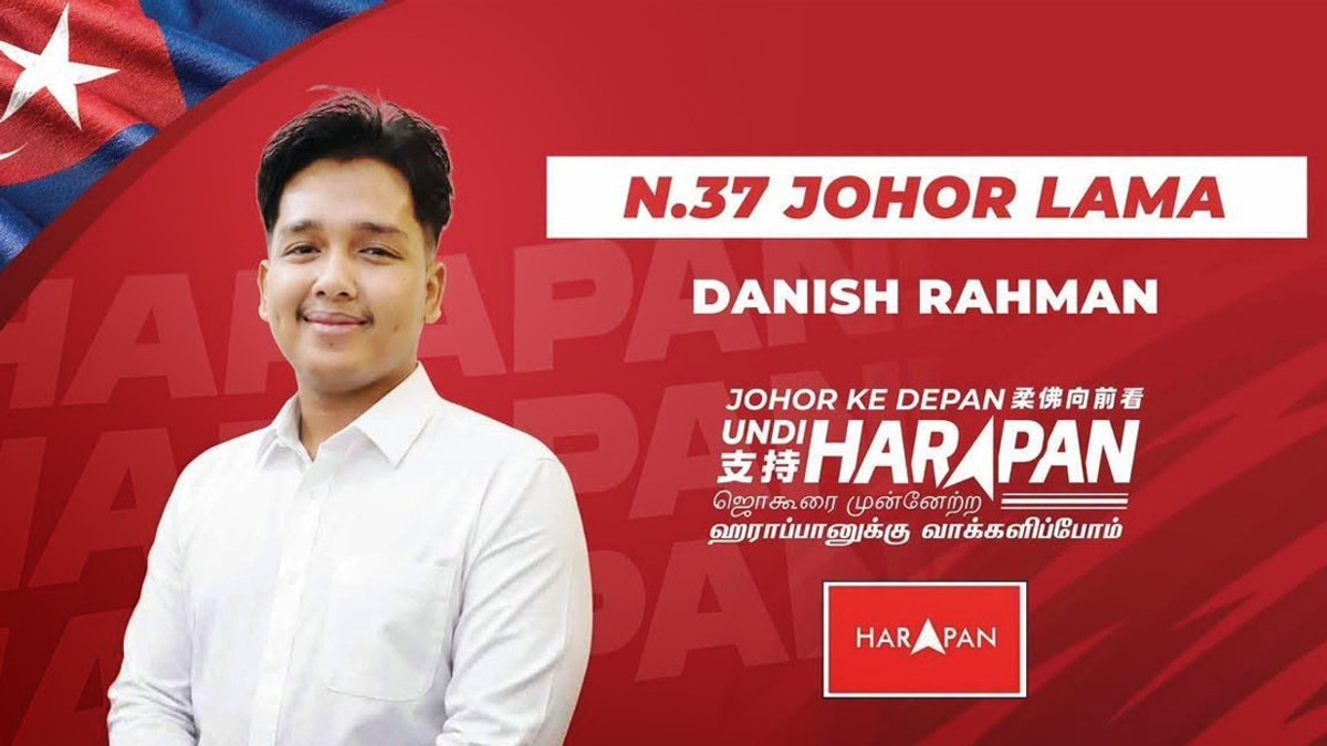 Anwar's Resilience Shaped My Political Journey, Says Johor Candidate Danish Hossman