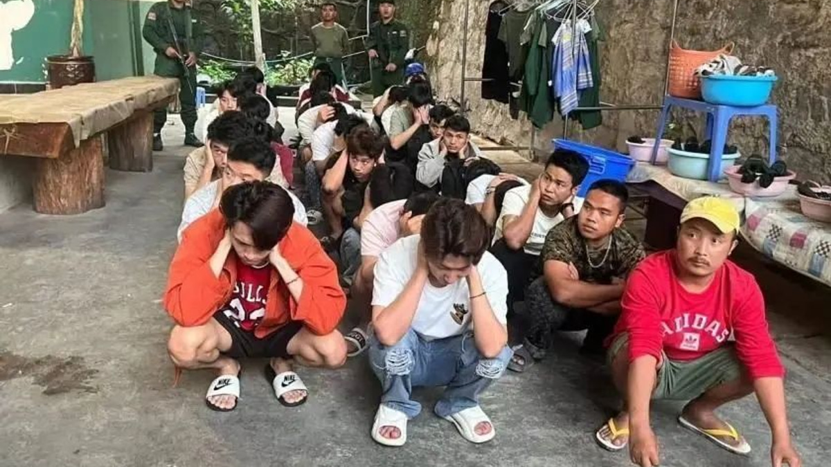 Four Chinese nationals arrested in Myanmar for running online scam and gambling ring