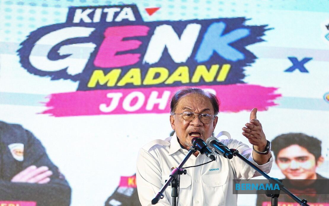 PH Leadership Visit to Johor Focused on Policy Solutions, Not Political Conflict, Says PM Anwar