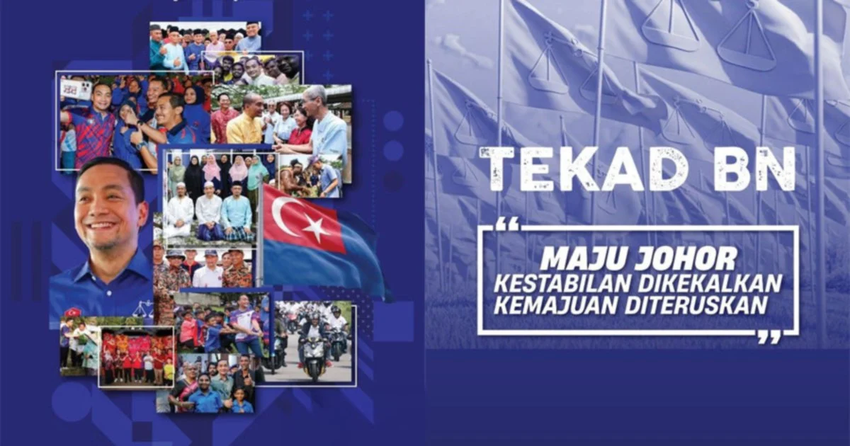 Johor BN Sets Out Election Blueprint With 63 Pledges and Ambitious Job Creation Target