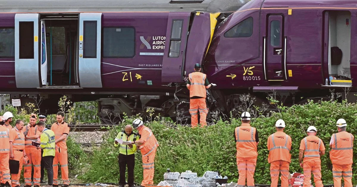 Train Driver Dies in Major Collision North of London; 28 Hospitalised