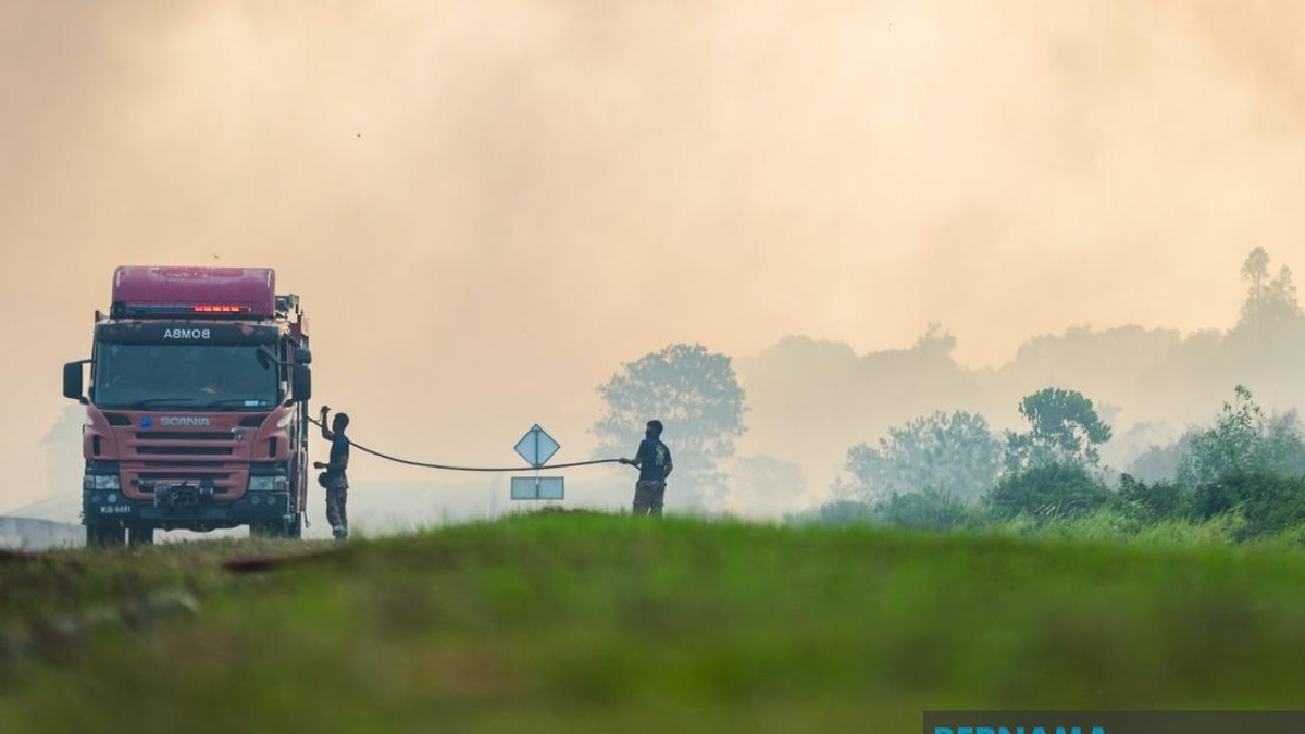 Firefighters Gain Ground on Major Peatland Blaze in Johor