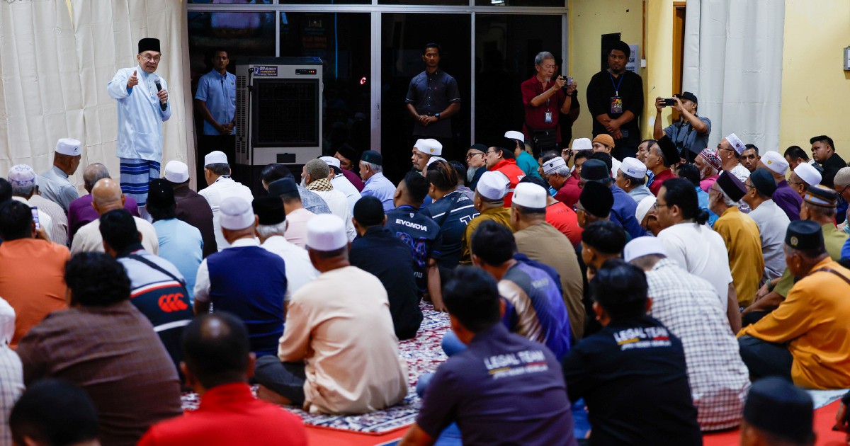 Anwar Urges NS Voters to Judge Leaders by Track Record, Not Empty Pledges