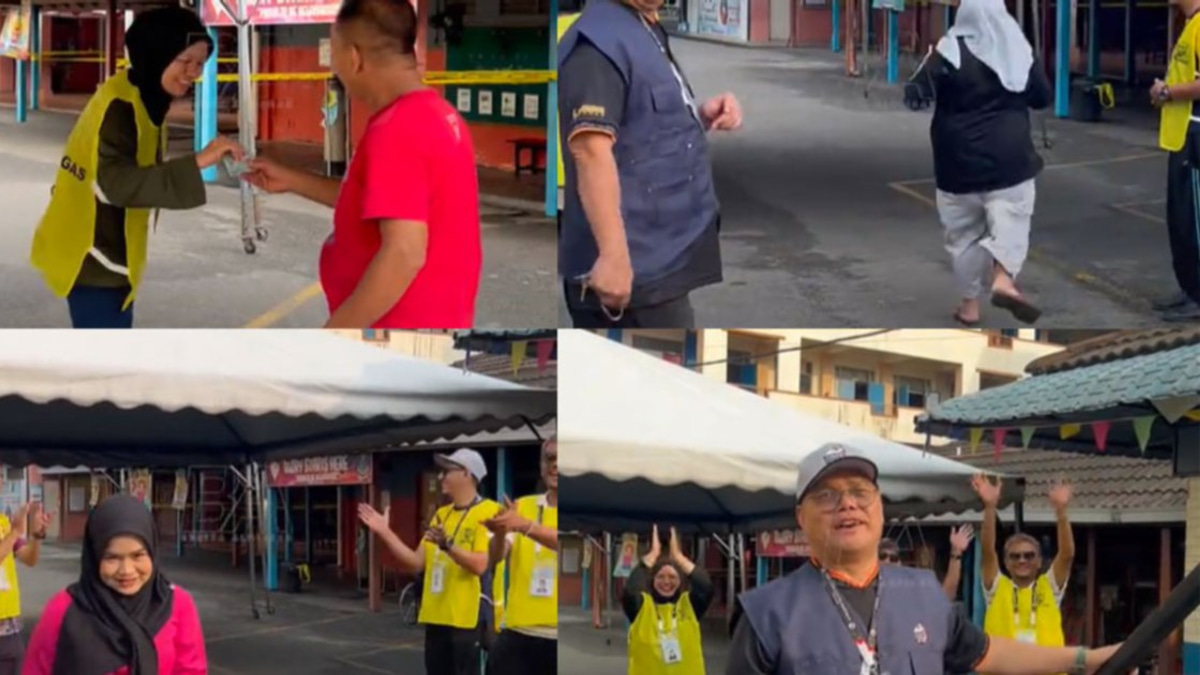 Race Against Time: Viral Video Shows Frantic Push to Vote Before Negri Sembilan Polls Close