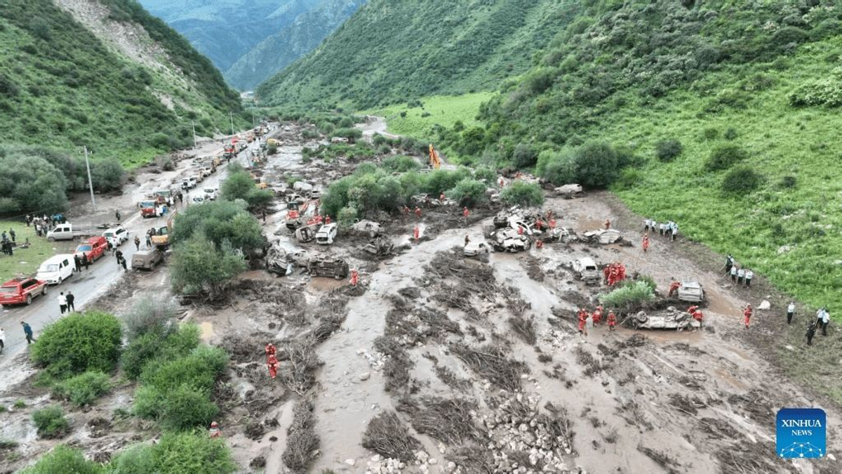 Flash flood in China's Gansu kills 10 as Typhoon Noul batters southern provinces