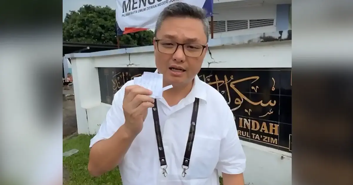 Penang Pakatan Harapan Activist Lodges Complaint Over Alleged Ballot Recording at Polling Station