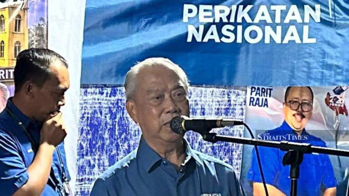 Johor State Election: Muhyiddin Concedes PN May Struggle to Form Government
