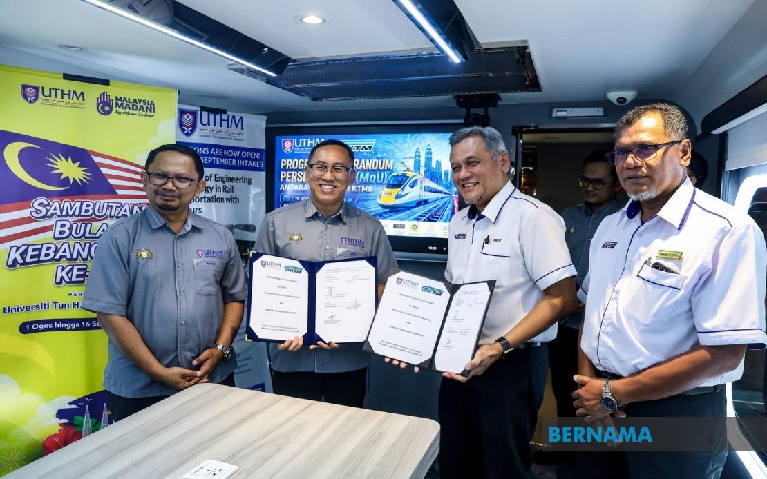 UTHM and KTMB Deepen Rail Technology Partnership to Build Local Expertise