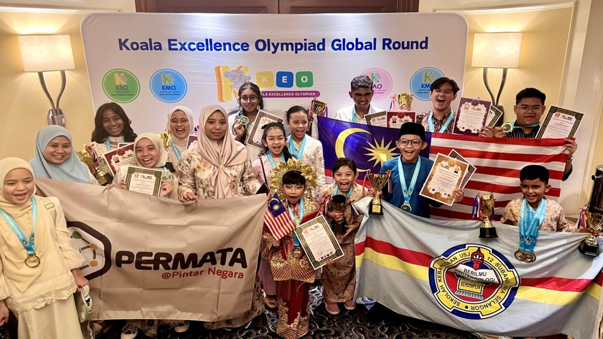 Malaysian Students Secure 22 Medals at Koala Excellence Olympiad in Macau
