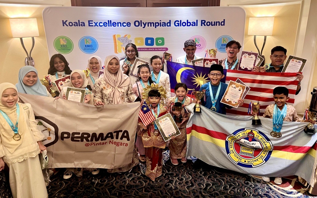 Malaysian Students Secure 22 Medals at Koala Excellence Olympiad in Macau