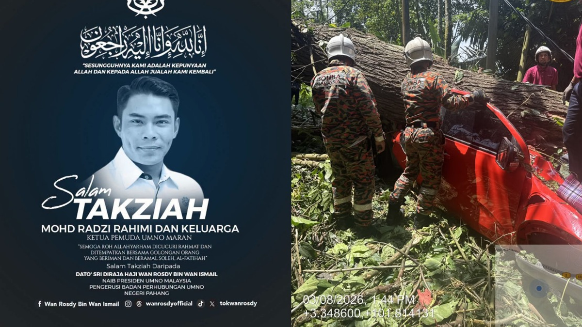 Pahang Menteri Besar Mourns Death of Committed Youth Leader Mohd Radzi Rahimi