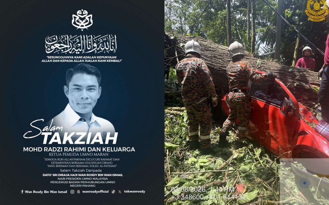 Pahang Menteri Besar Mourns Death of Committed Youth Leader Mohd Radzi Rahimi