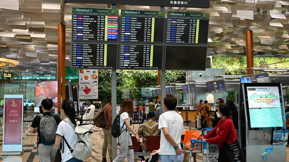 Hong Kong mother and son jailed in Singapore for Changi Airport assault