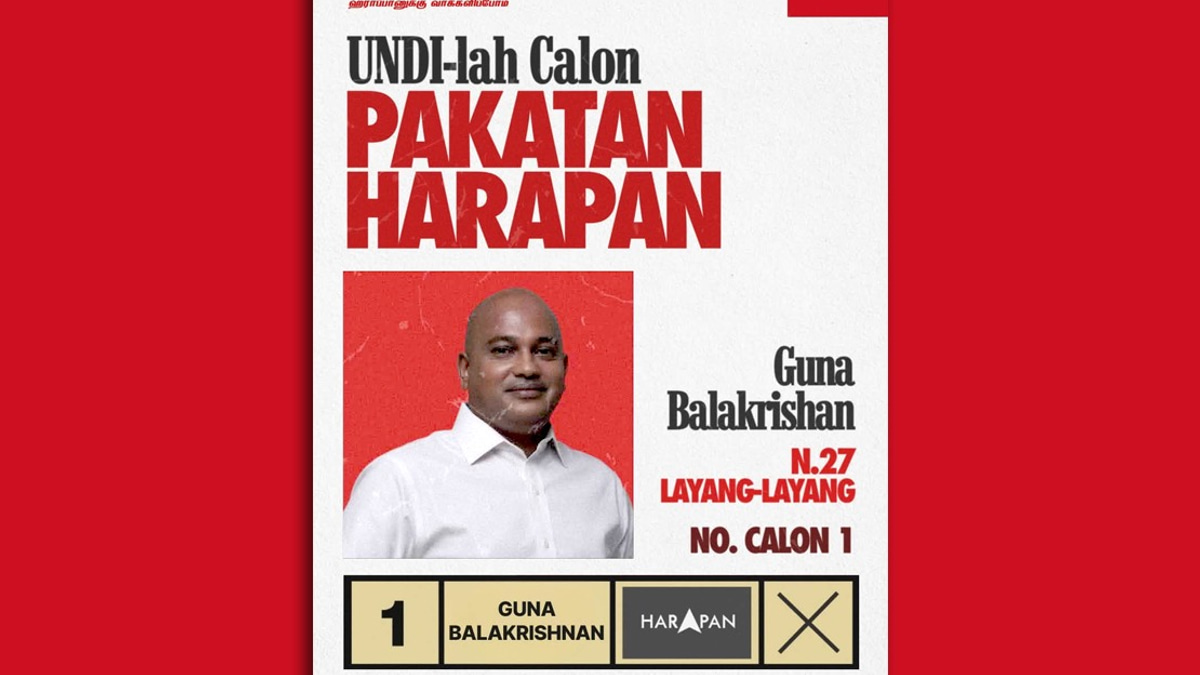 Guna Pledges Inclusive Development For Layang-Layang In Johor Polls