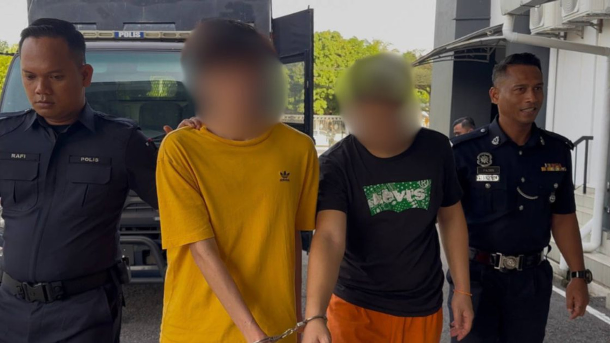 Two more arrested in murder investigation after body discovered bound in net