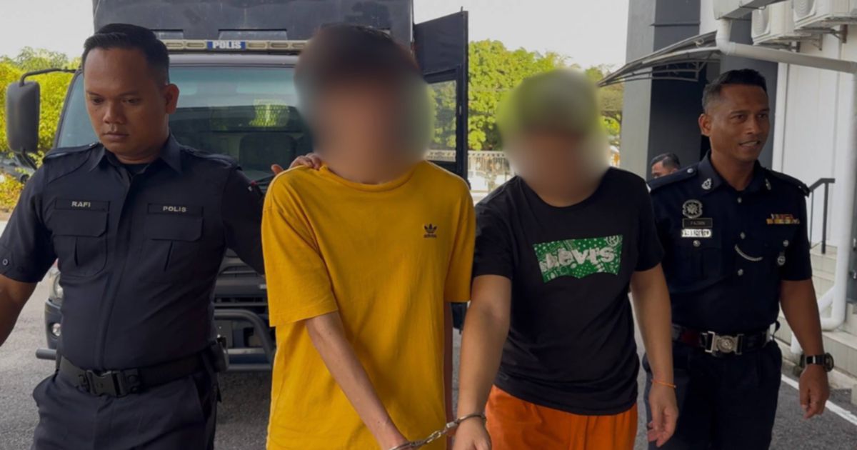 Two more arrested in murder investigation after body discovered bound in net