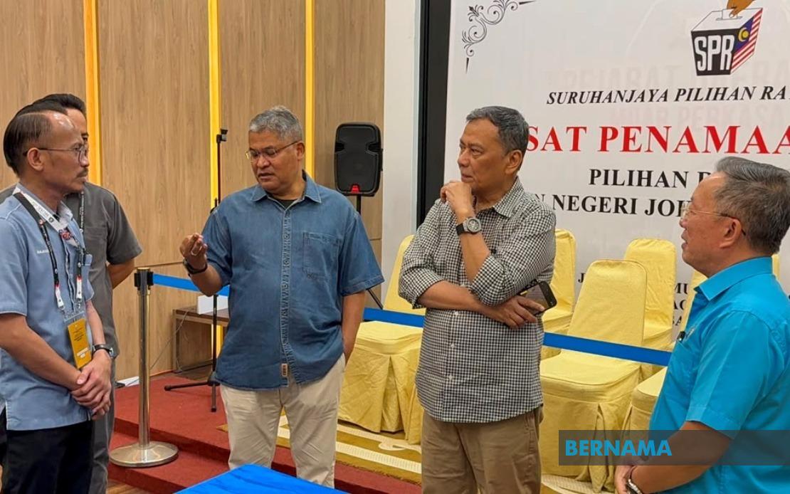 Johor Election Commission Completes Final Preparations Ahead of Tomorrow's Nomination Day