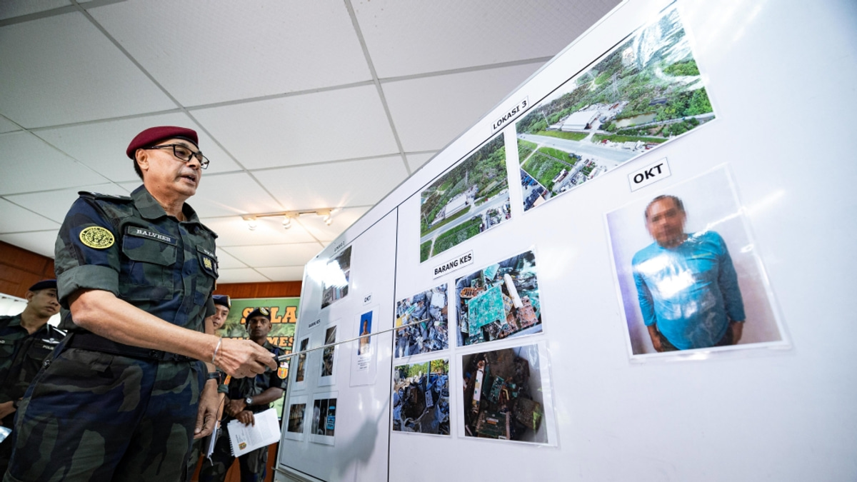 GOF Seizes RM9.39 Million in Illegal E-Waste During Ipoh Operation; 14 Detained