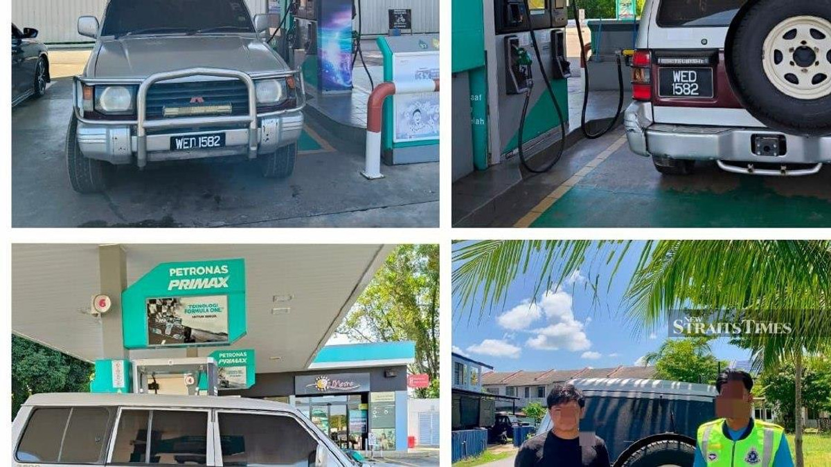 Fuel Smuggler Arrested at Kelantan Petrol Station After Multiple Runs to Thailand